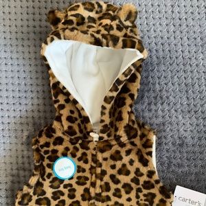 Infant’s Leopard Vest